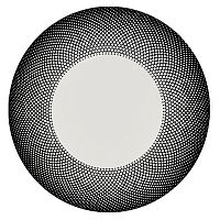 зеркало круглое большое с черным принтом ваил 1 в Нижневартовске