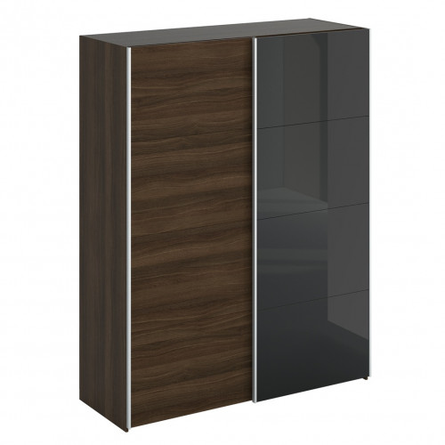 шкаф-купе slide 1700 с 6 полками коричневый в Нижневартовске