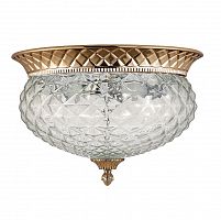 потолочный светильник crystal lux hola pl4 gold в Нижневартовске