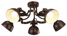 потолочная люстра arte lamp martin a5216pl-5br в Нижневартовске