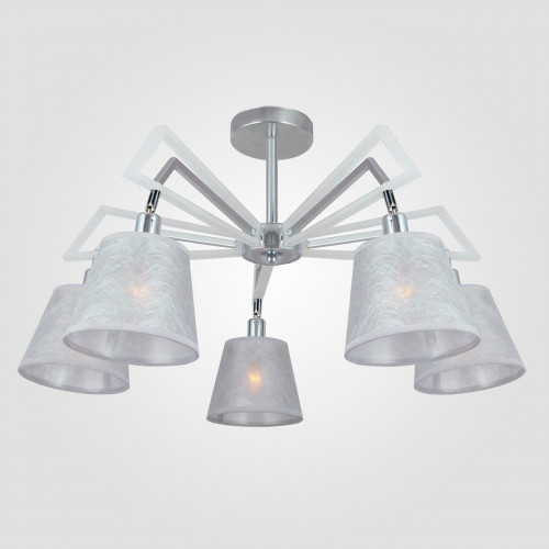 потолочная люстра eurosvet alicante 60082/5 хром в Нижневартовске