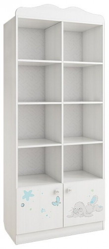 стеллаж mebelson бонни 8 полок, материал: лдсп в Нижневартовске