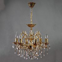 подвесная люстра ambiente leon 2128/6 wp tear drop в Нижневартовске