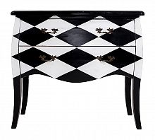 комод эдисон (черный ромб) в Нижневартовске