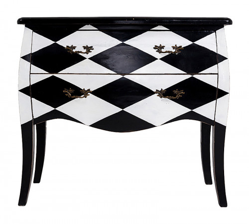 комод эдисон (черный ромб) в Нижневартовске