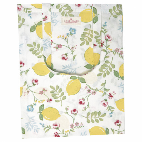 сумка хлопковая limona white в Нижневартовске