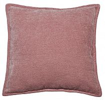 подушка светло-розовая шинилл квадратная 45х45 см в Нижневартовске