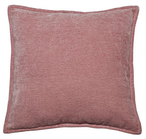 подушка светло-розовая шинилл квадратная 45х45 см в Нижневартовске