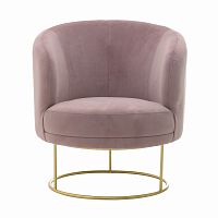 кресло pudra розовое в Нижневартовске