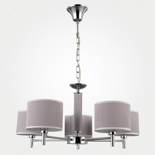 подвесная люстра eurosvet 70047/5 хром в Нижневартовске