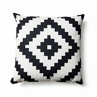чехол для подушки all 45x45 ткань белый черный от la forma (ex julia grup) в Нижневартовске