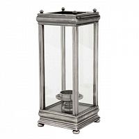 подсвечник-фонарь серебряный настольный prince charles от eichholtz, 52 см в Нижневартовске