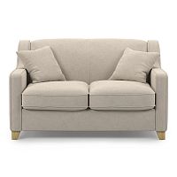 диван halston двухместный прямой бежевый в Нижневартовске