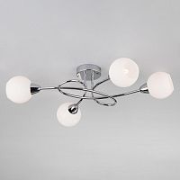 потолочная люстра eurosvet whitney 30133/4 хром в Нижневартовске