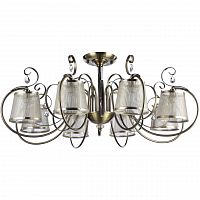 потолочная люстра freya simone fr2020-cl-08-bz в Нижневартовске