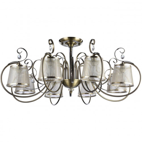 потолочная люстра freya simone fr2020-cl-08-bz в Нижневартовске