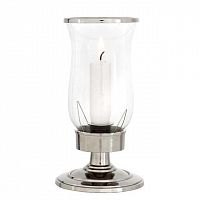 подсвечник стеклянный на серебряной ножке princess от eichholtz, 20 см в Нижневартовске