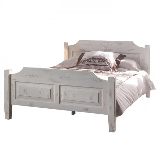 кровать деревянная двуспальная 160х200 серая solea в Нижневартовске