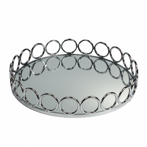 зеркальный поднос debra круглый в Нижневартовске