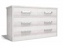 комод парма ясень-беленый дуб 114х50х70 беленый дуб в Нижневартовске