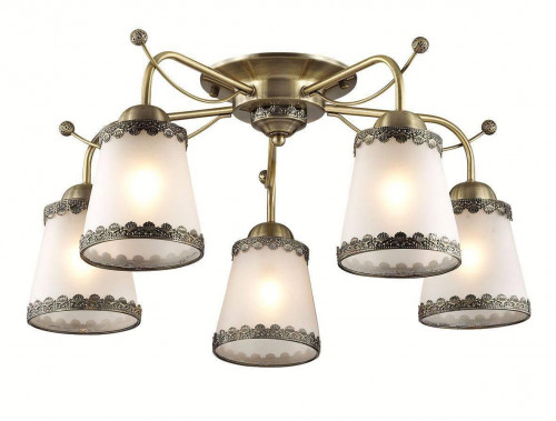 потолочная люстра lumion abbi 3266/5c белая в Нижневартовске