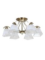 потолочная люстра vitaluce v3531/6pl белая в Нижневартовске