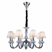 подвесная люстра st luce lume sl654.503.08 белая в Нижневартовске