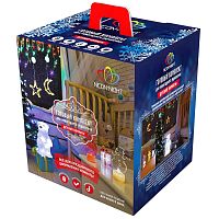 новогодний набор для украшения комнаты детская белая гирлянда в Нижневартовске