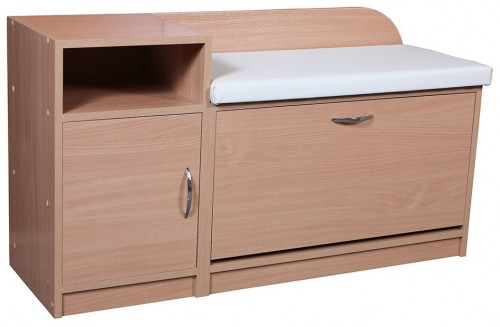 банкетка для прихожей шарм-дизайн уют левый бук бавария в Нижневартовске