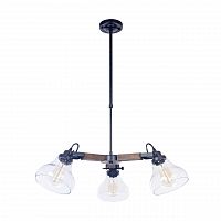 подвесная люстра freya lorenza fr4171-pl-03-b коричневая в Нижневартовске