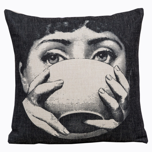 арт-подушка tea time fornasetti в Нижневартовске
