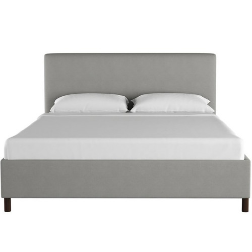 кровать двуспальная 160х200 серая novac platform в Нижневартовске