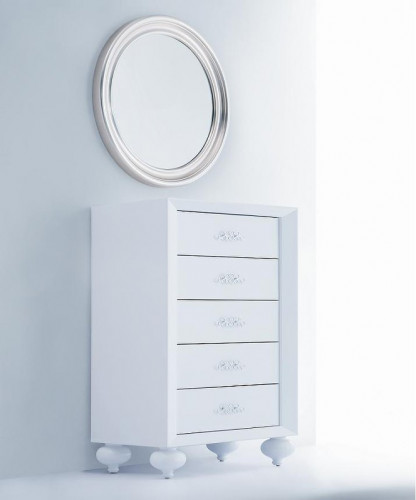 комод высокий palermo белый в Нижневартовске