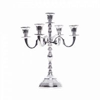 канделябр на 5 свечей серебряный, 30 см в Нижневартовске