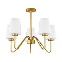 подвесная люстра lumion olivia 3791/5c белая в Нижневартовске