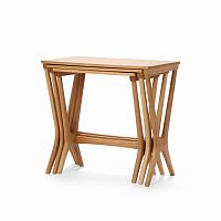 набор кофейных столов nesting коричневый в Нижневартовске