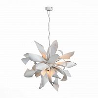 дизайнерская подвесная люстра st luce spiraglio sl453.503.06 белая в Нижневартовске