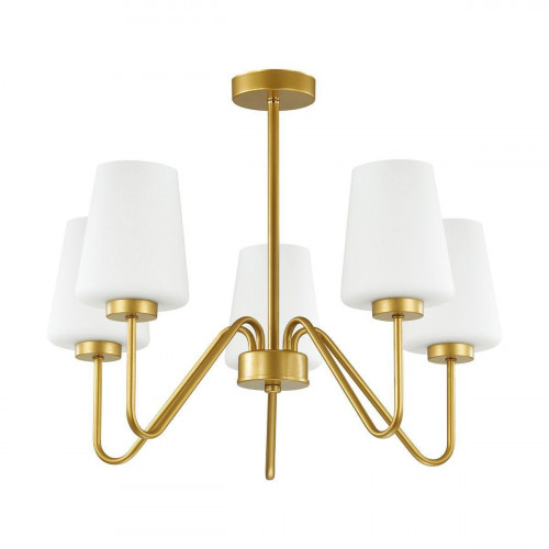 подвесная люстра lumion olivia 3791/5c белая в Нижневартовске