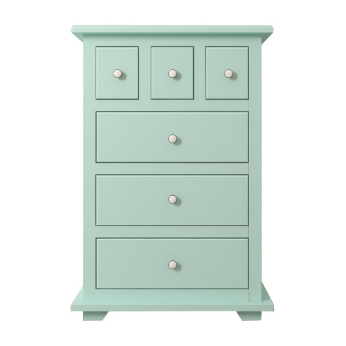 комод adelina 6 ящиков в мятном цвете в Нижневартовске