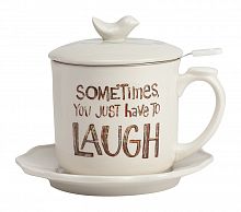 чайный набор sometimes you just have to laugh в Нижневартовске