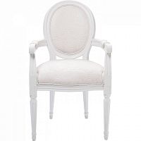 стул с подлокотниками louis белый в Нижневартовске