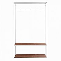 вешалка в прихожую hallra 2 white американский орех в Нижневартовске