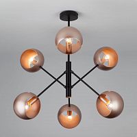 подвесная люстра eurosvet corte 70057/6 перламутровое золото в Нижневартовске