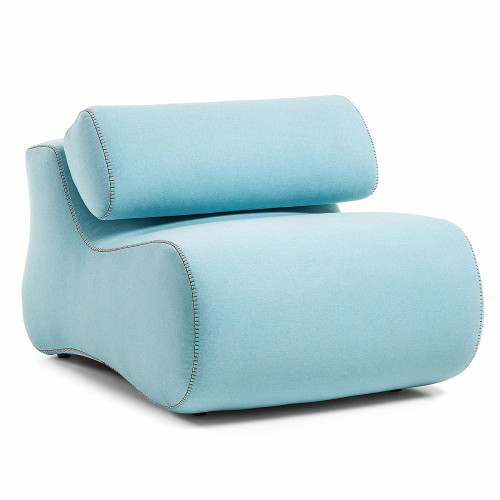 кресло club светло-голубое в Нижневартовске