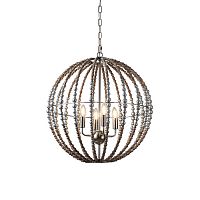 подвесной светильник kw0782p-4 silver от delight collection в Нижневартовске