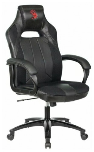 кресло игровое a4 bloody gc-200 черный в Нижневартовске