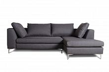 диван panini угловой серый правый угол в Нижневартовске