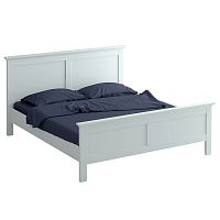 кровать деревянная двуспальная 180х200 белая reina в Нижневартовске