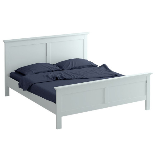 кровать деревянная двуспальная 180х200 белая reina в Нижневартовске