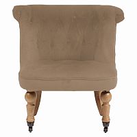 кресло amelie french country chair светло-коричневое в Нижневартовске